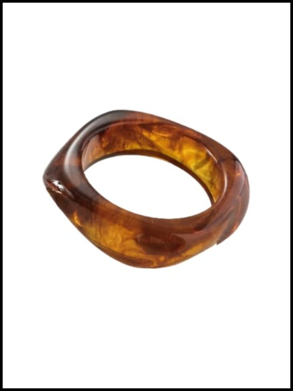 Acrylic Chunky Bangle Bracelets Resin Cuff Wristbands Geometric Vintage